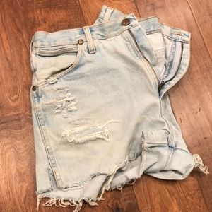 Custom Wrangler Cut Offs